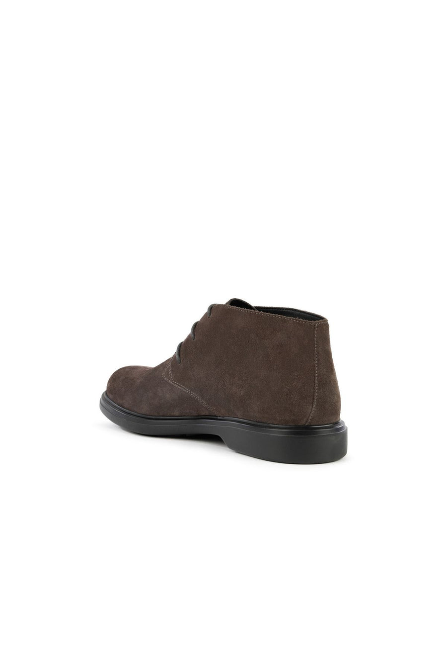 Geox Men's Brown Ottavio Suede Leather Boots