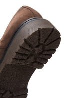 Men's Brown Nubuck Leather Shoes | Derimod