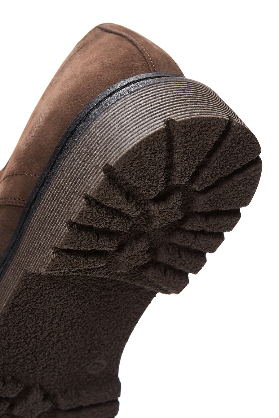 Men's Brown Nubuck Leather Shoes