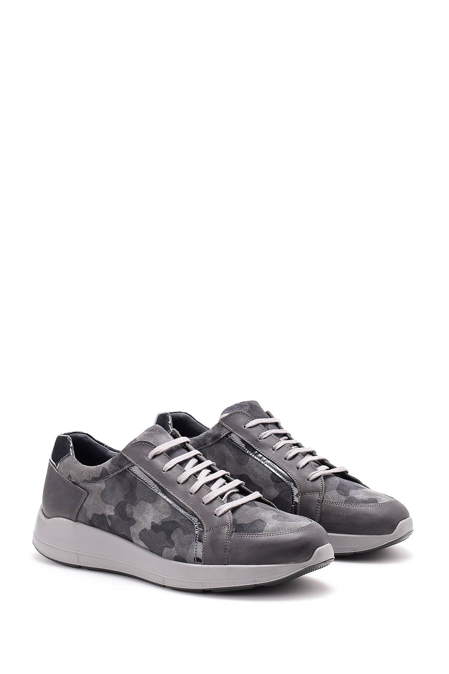 Erkek Kamuflaj Desenli Sneaker