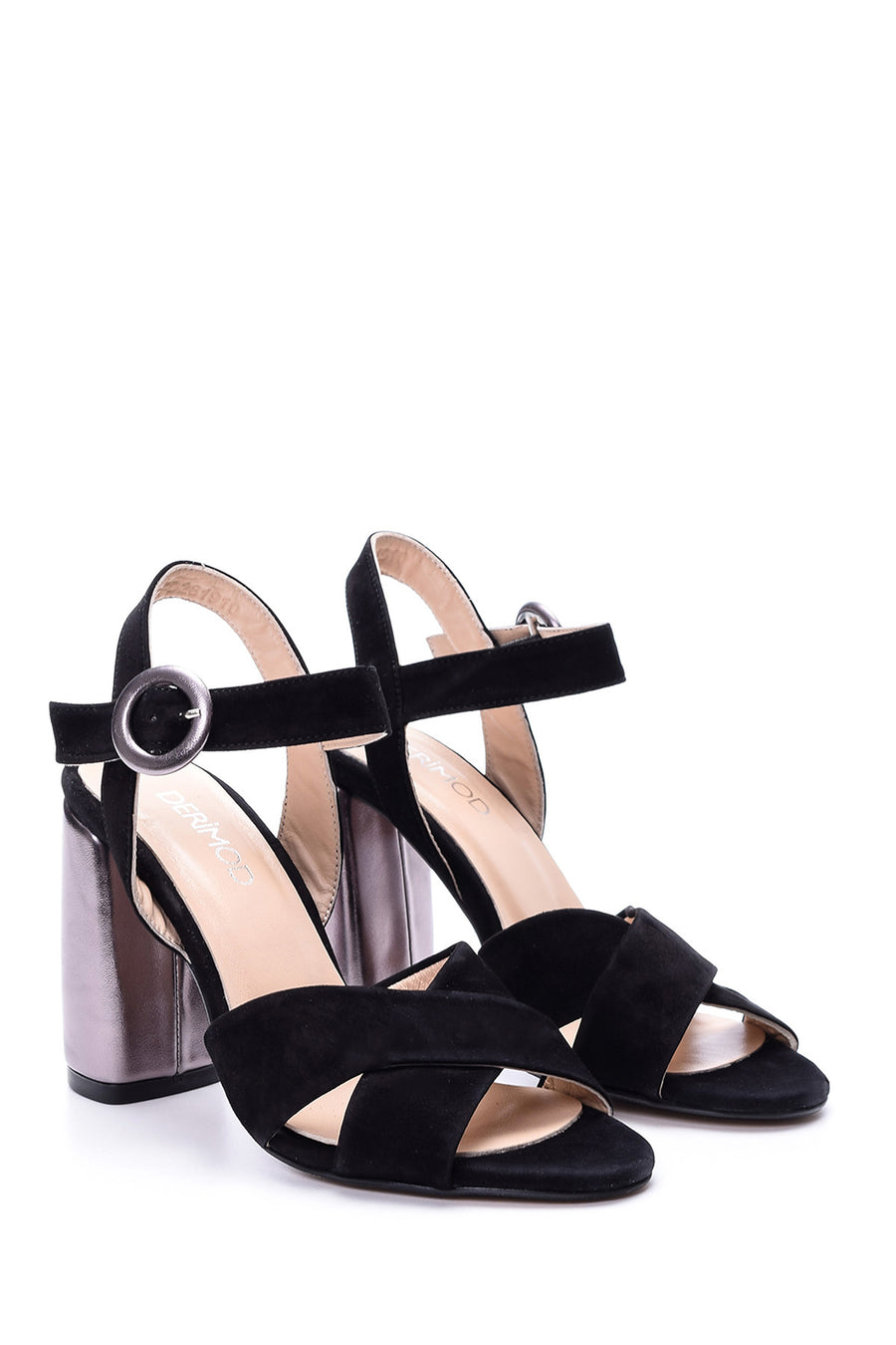 Women's Suede Heeled Shoes