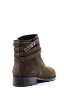 Women's Suede Leather Boots | Derimod