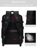 D-Pack Male Black Fabric Backpack | Derimod