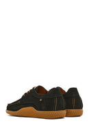 Men's Black Lace-Up Nubuck Leather Casual Shoes | Derimod