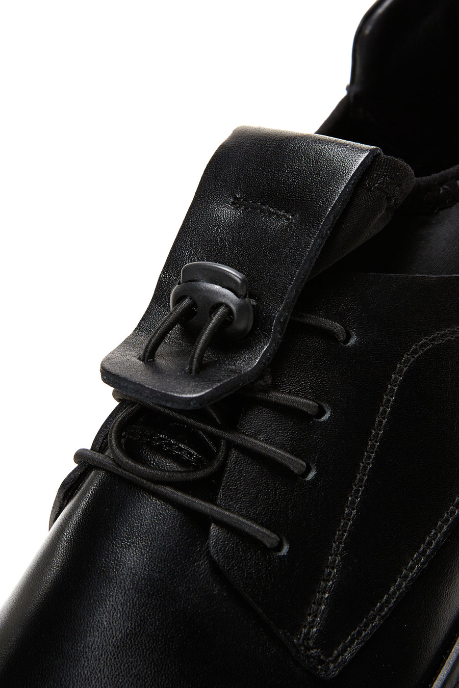 Erkek Siyah Deri Casual Sneaker
