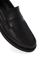 Kadın Siyah Deri Loafer | Derimod