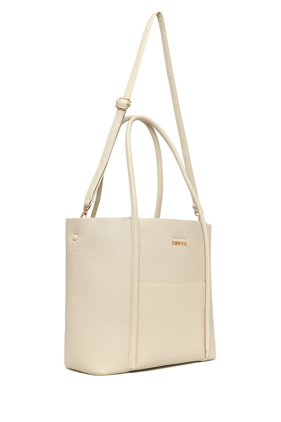 Women's Beige Long Strap Shoulder Bag