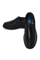 Erkek Siyah Deri Konfor Loafer | Derimod