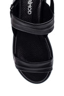 Women's Leather Comfort Sandals | Derimod