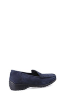 Suede Women's Leather Loafer | Derimod