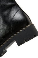 Women's Black Leather Boots | Derimod