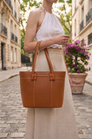 Woman Brown Long-Strap Classic Shoulder Bag | Derimod