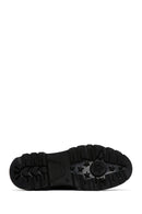 Women's Black Lace-Up Leather Casual Shoes | Derimod