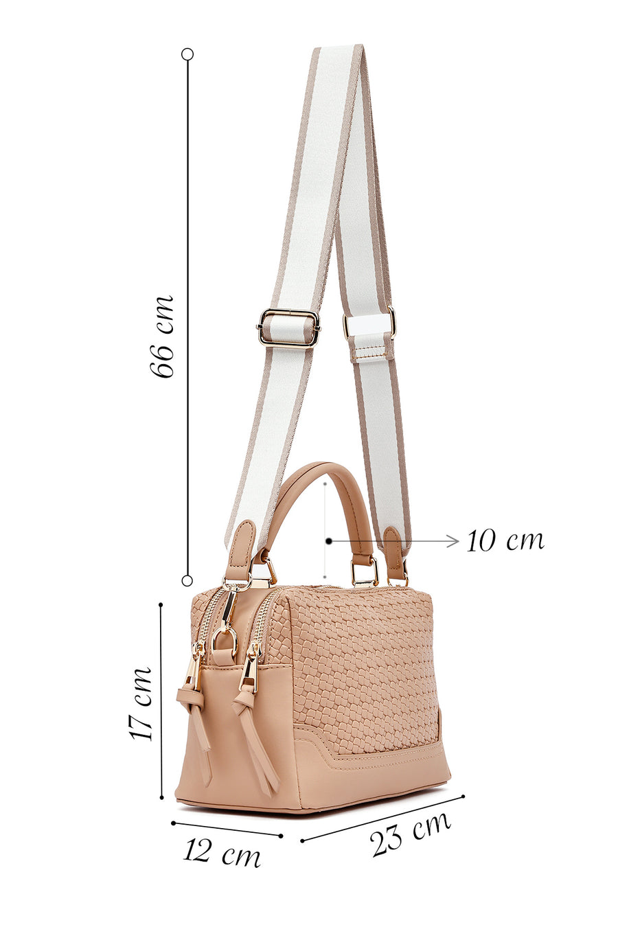 Women's Mink Printed Long Shoulder Bag