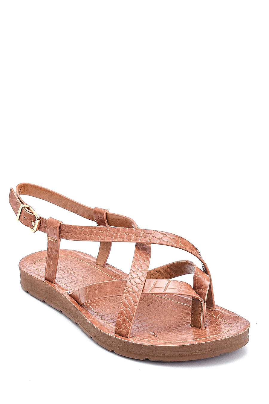 Women's Crocodile Printed Casual Sandals