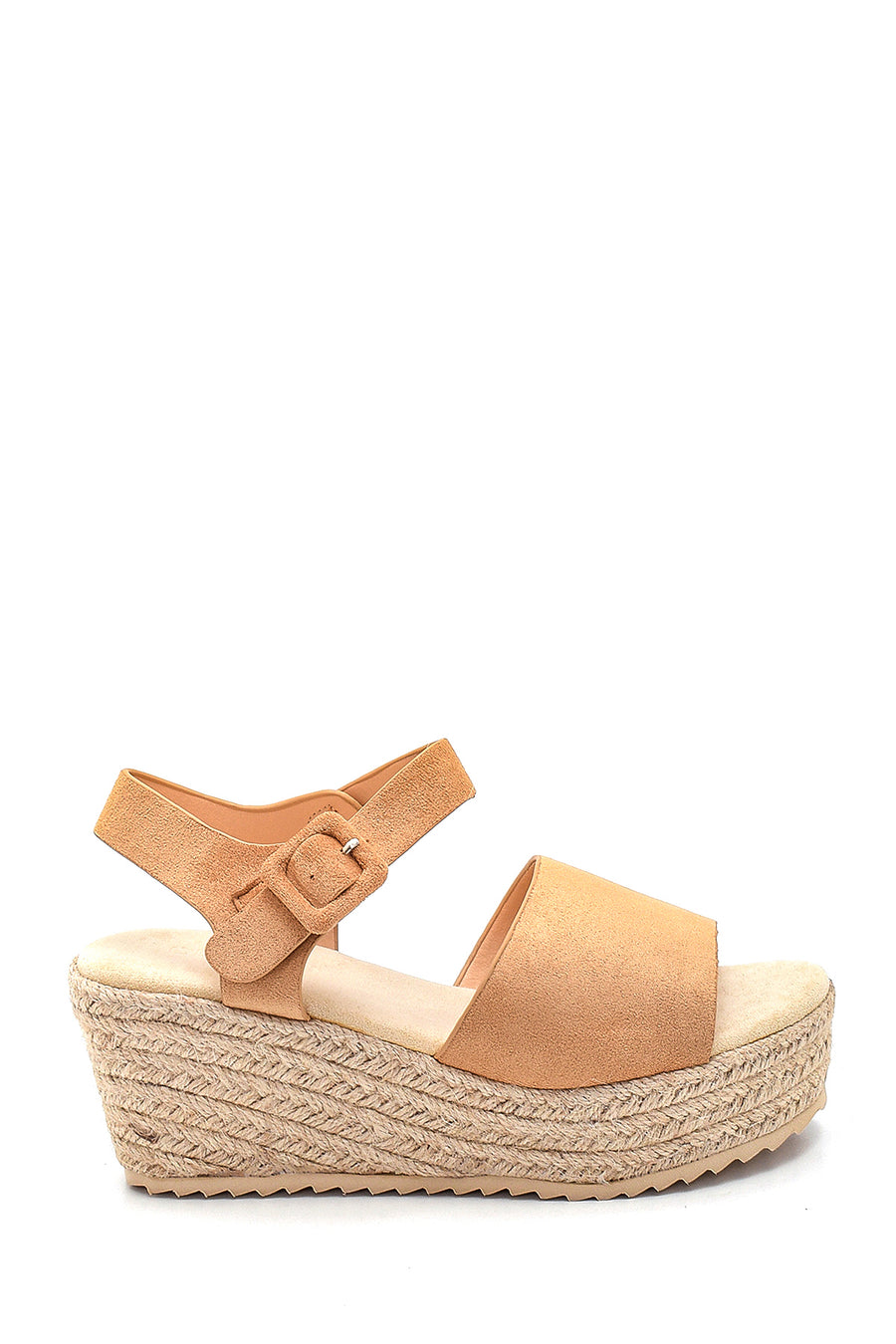 Women's Straw Sole Casual Sandals 21SFE471710 | Derimod