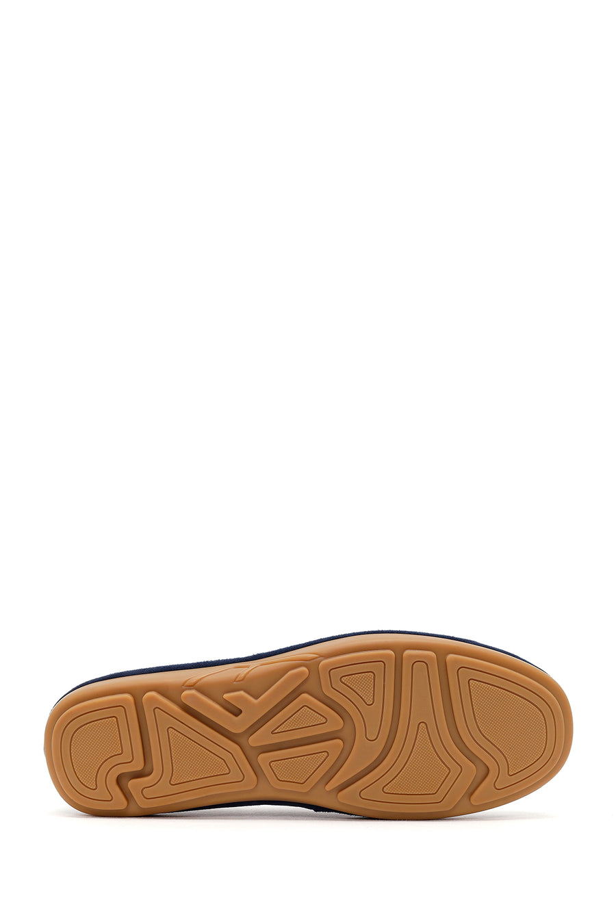 Male Navy Suede Leather Loafer