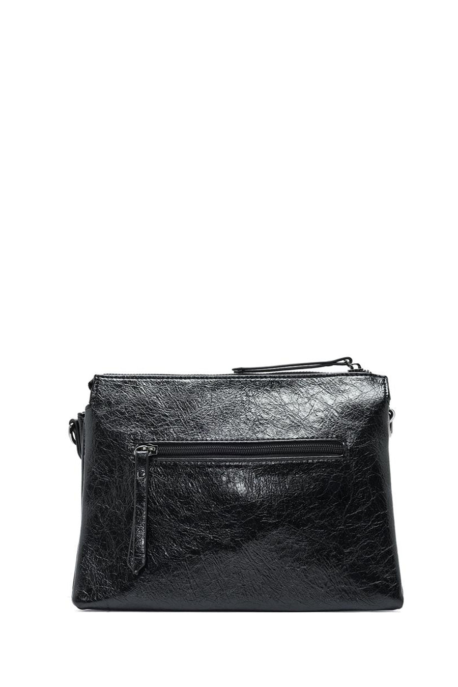 Women's Black Long Strap Crossbody Bag