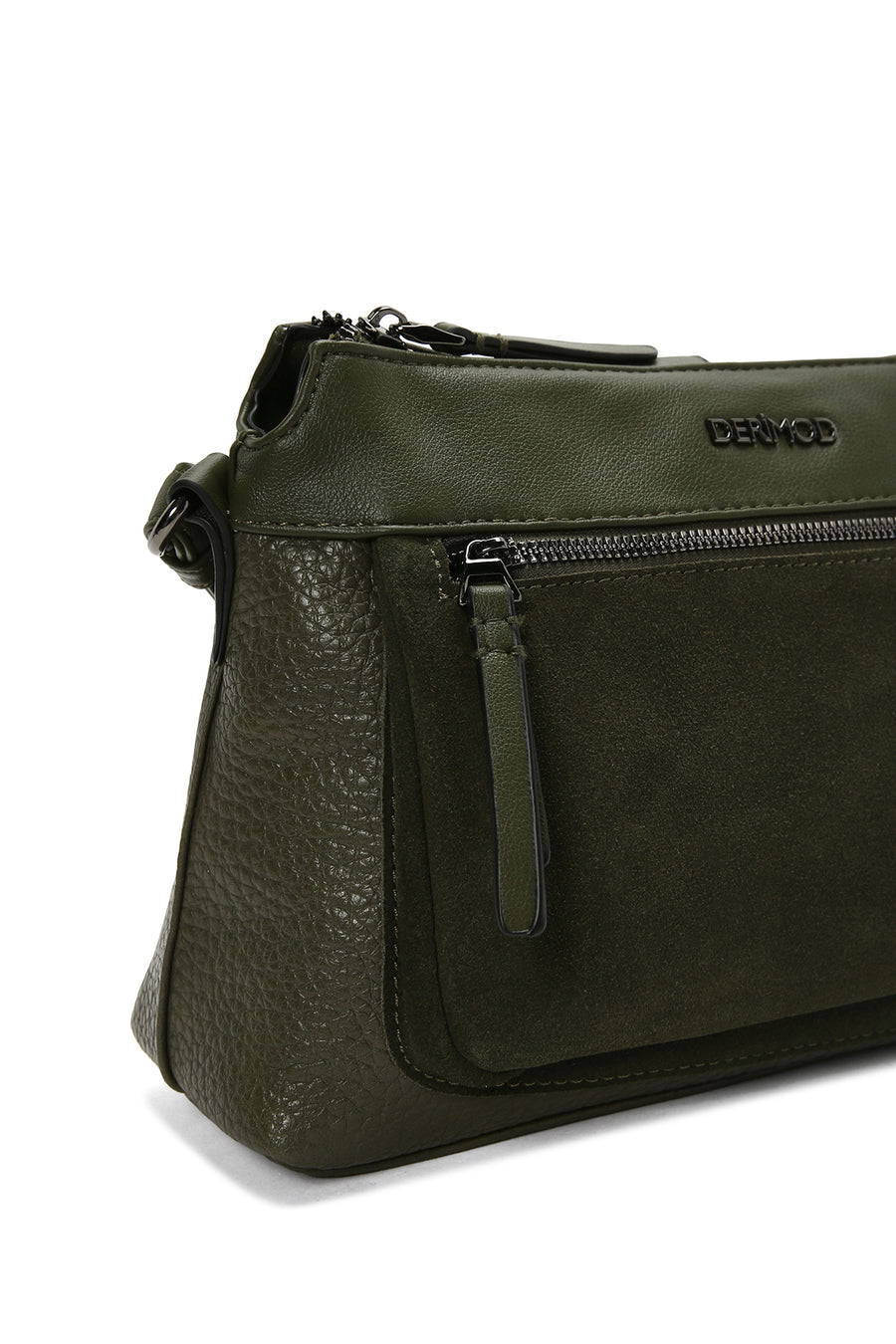 Women's Khaki Long Strap Crossbody Bag