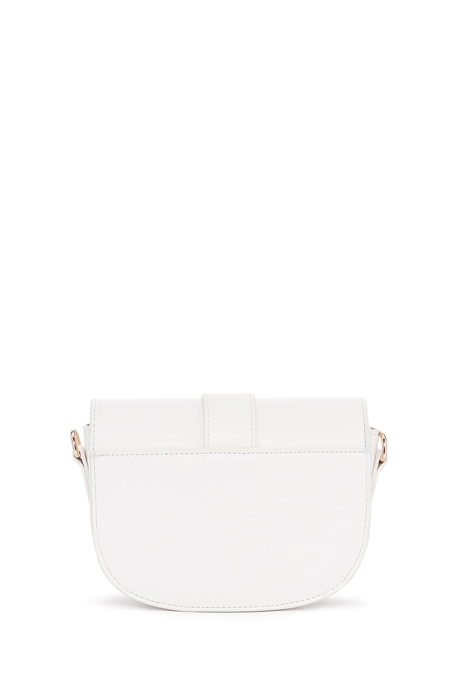 Women's White Long Strap Shoulder Bag