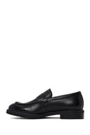 Erkek Siyah Deri Casual Loafer | Derimod