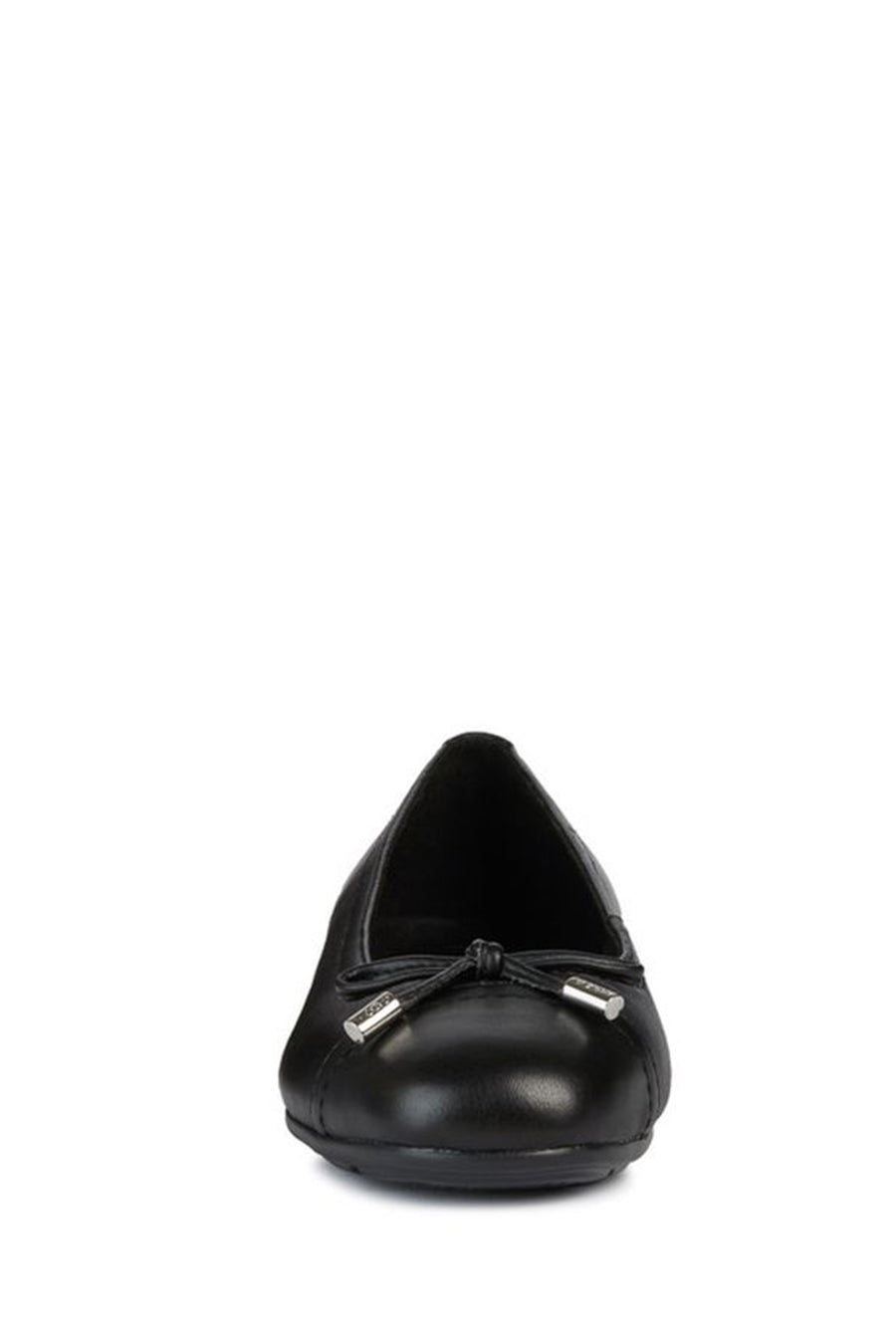 Geox Women's Black Annytah Leather Ballerinas