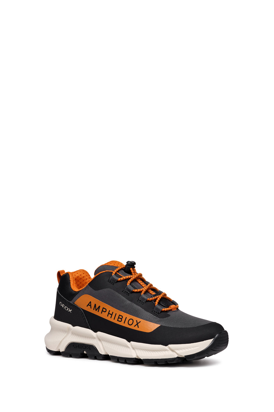 Geox Erkek Çocuk Gri Flexyper Plus Abx Bağcıklı Waterproof Sneaker