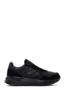 Alberto Guardiani Men's Black Winner Thick Soled Leather Sneaker | Derimod