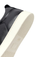 Erkek Siyah Deri Sneaker | Derimod