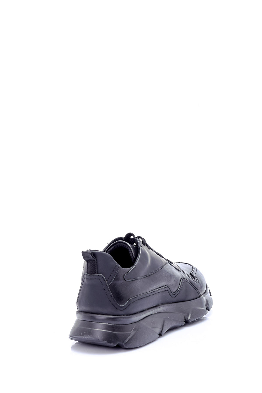 Erkek Deri Yüksek Tabanlı Sneaker