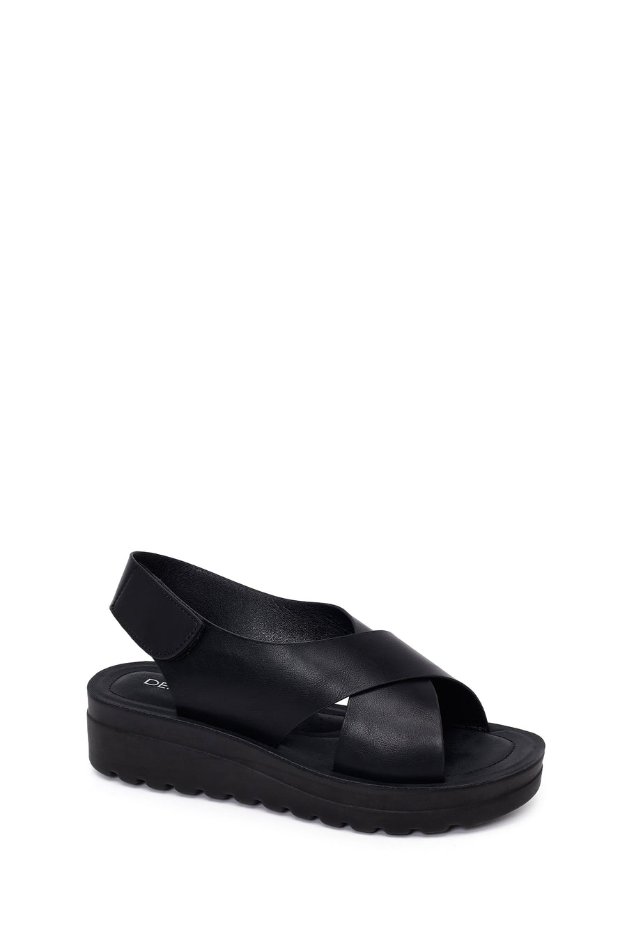 Woman Black Thick-Soled Sandal