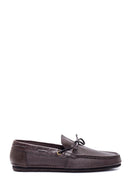 Erkek Kahverengi Deri Loafer | Derimod