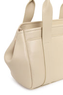 Women's Cream Long Strap Shoulder Bag | Derimod