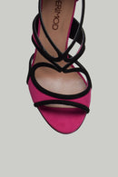 Suede Women's Heeled Sandals | Derimod