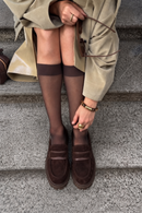 Woman Brown Thick-soled Suede Leather Masculine Loafer | Derimod