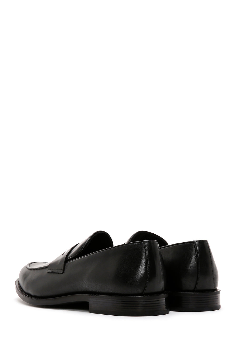 Men's Black Large Size Leather Classic Shoes