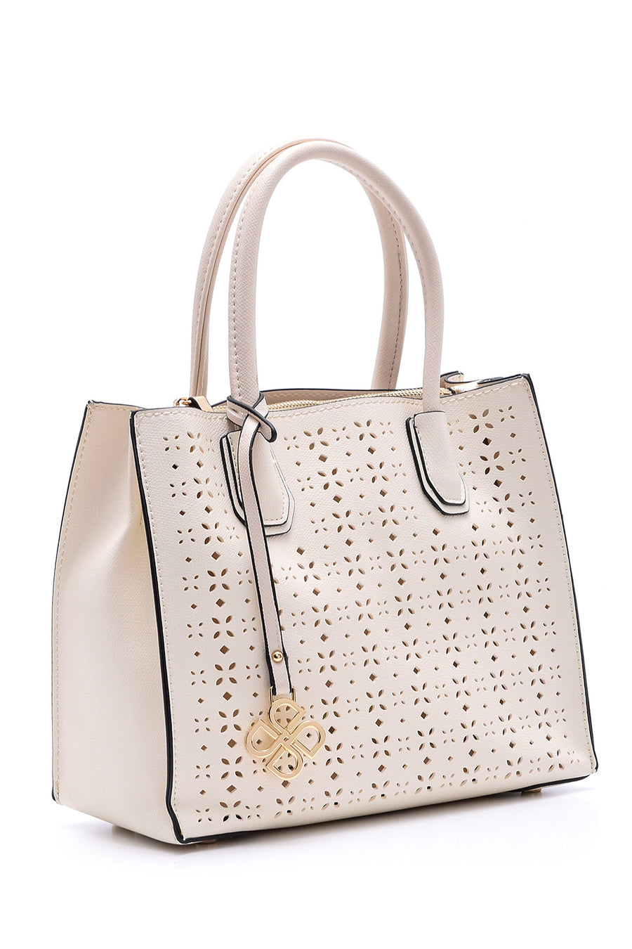 Women's Perforated Shoulder Bag