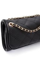 Women's Black Long Strap Printed Shoulder Bag | Derimod
