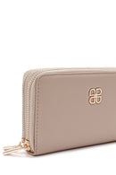 Women's Beige Wallet | Derimod