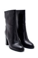 Women's Leather Heeled Boots | Derimod