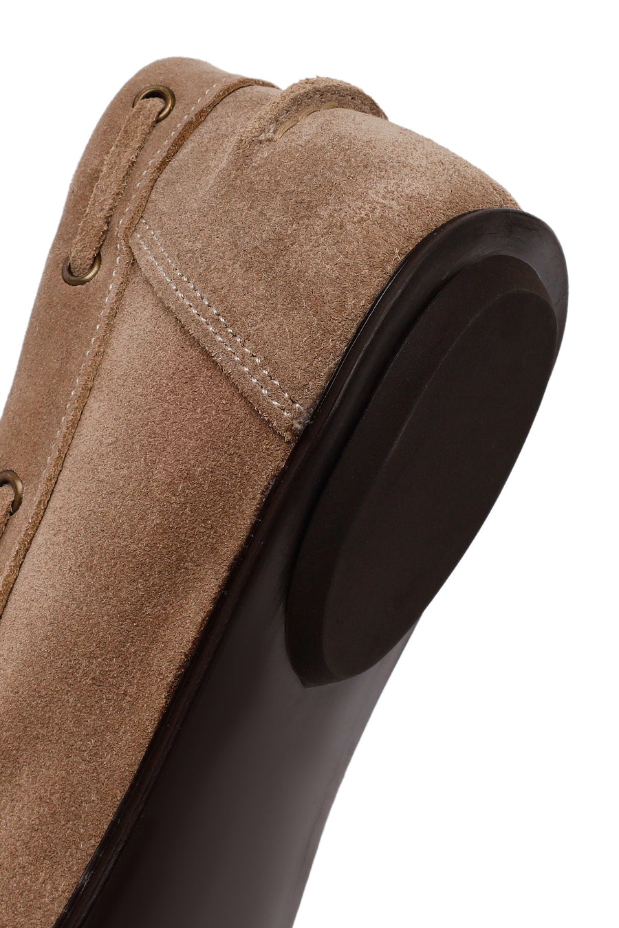 Woman Mink Tasselled Suede Leather Loafer