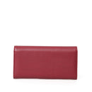 Women's Burgundy Faux Leather Wallet | Derimod