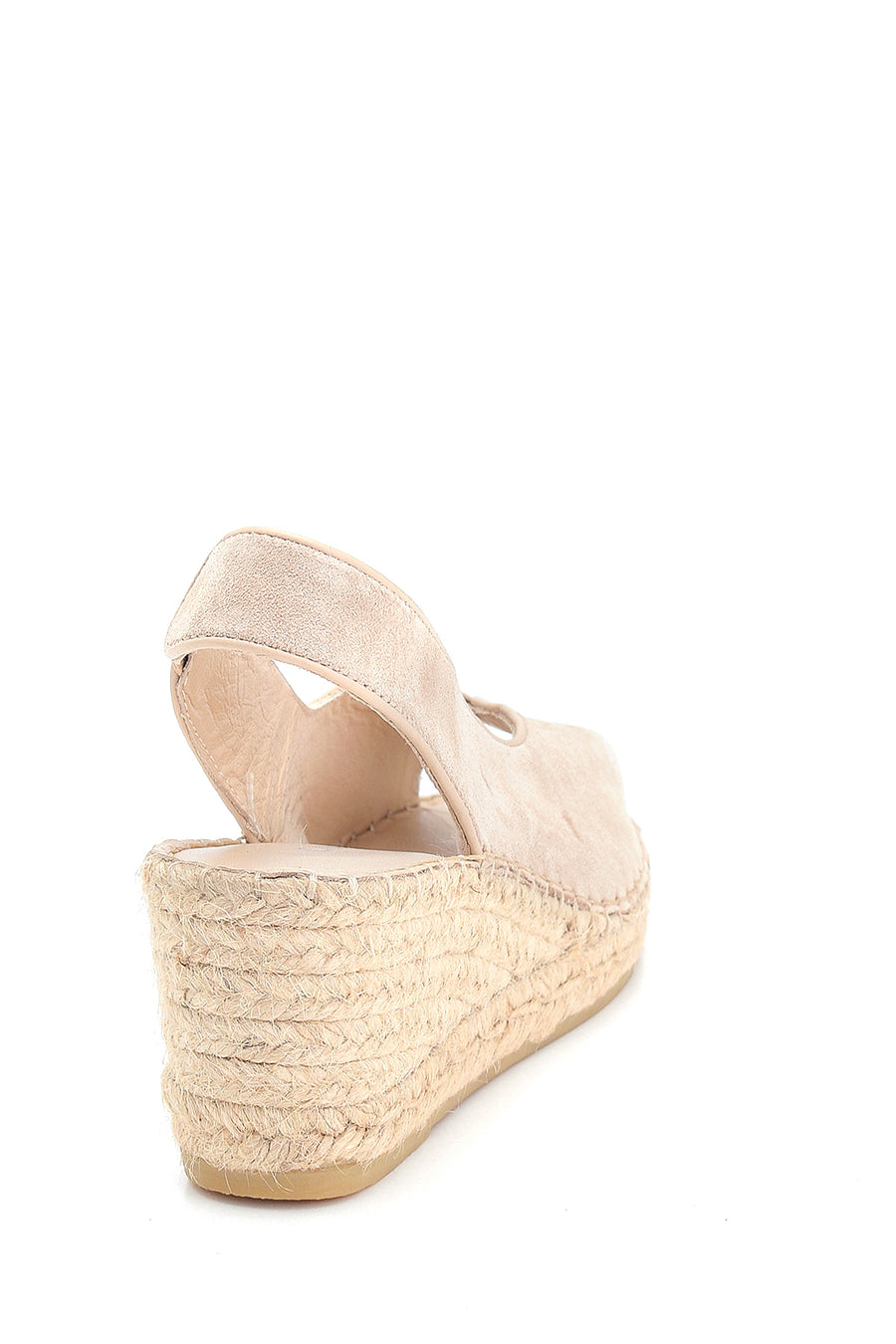 Women's Casual Wedge Heel Leather Espadrille