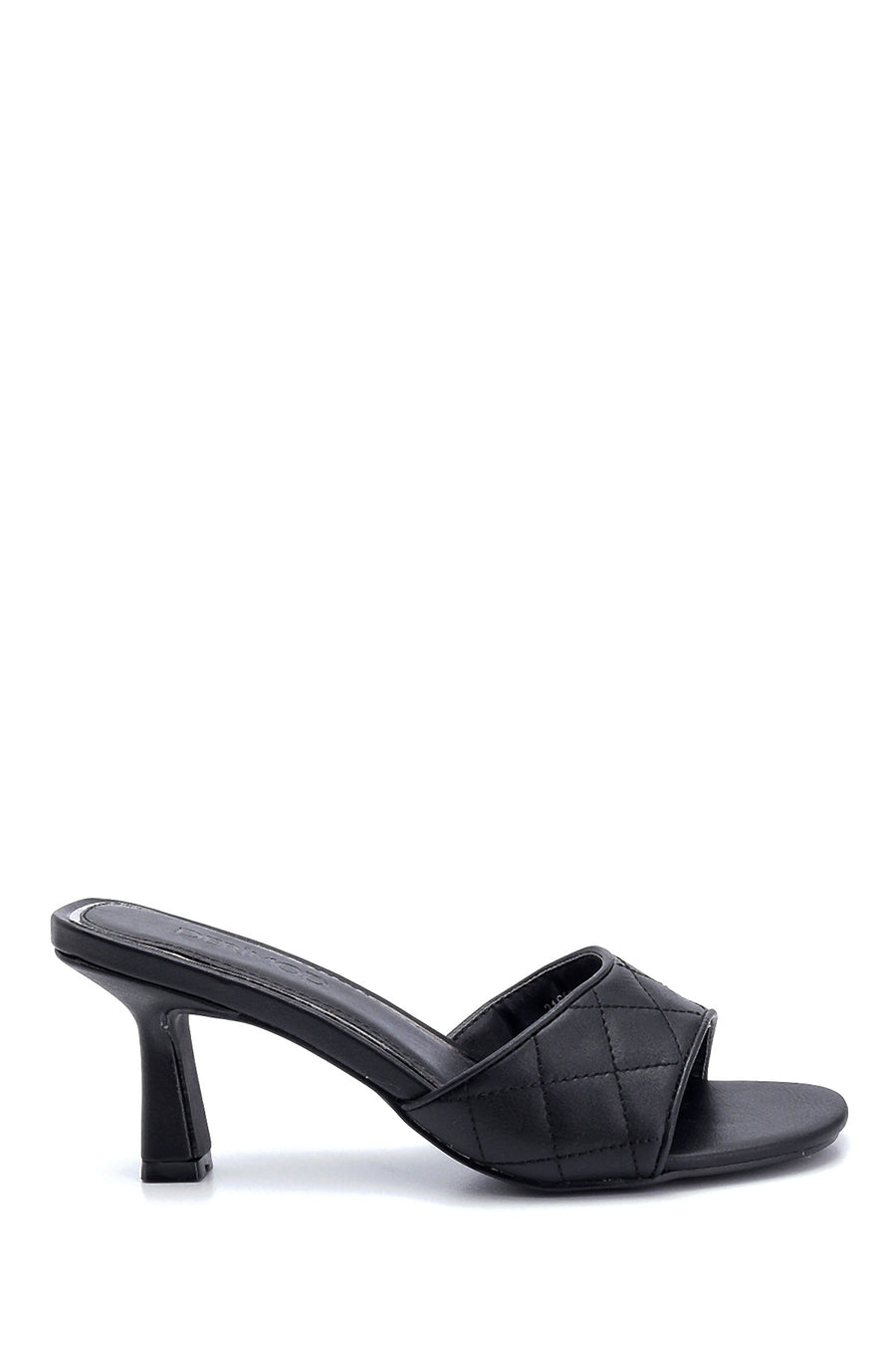 Women's Quilted Heeled Slippers 21SFE4919KP | Derimod
