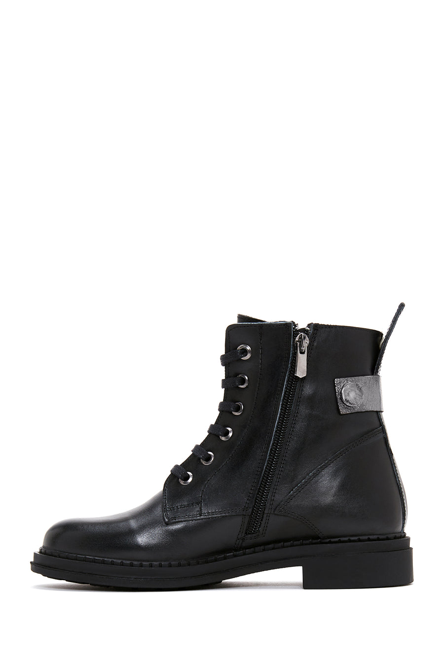 Women's Black Leather Boots