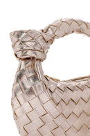 Women's Gold Knitted Shoulder Bag | Derimod