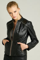 Lolita Women's Leather Jacket | Derimod