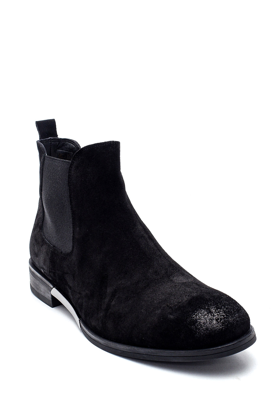 Men's Leather Suede Chelsea Boots