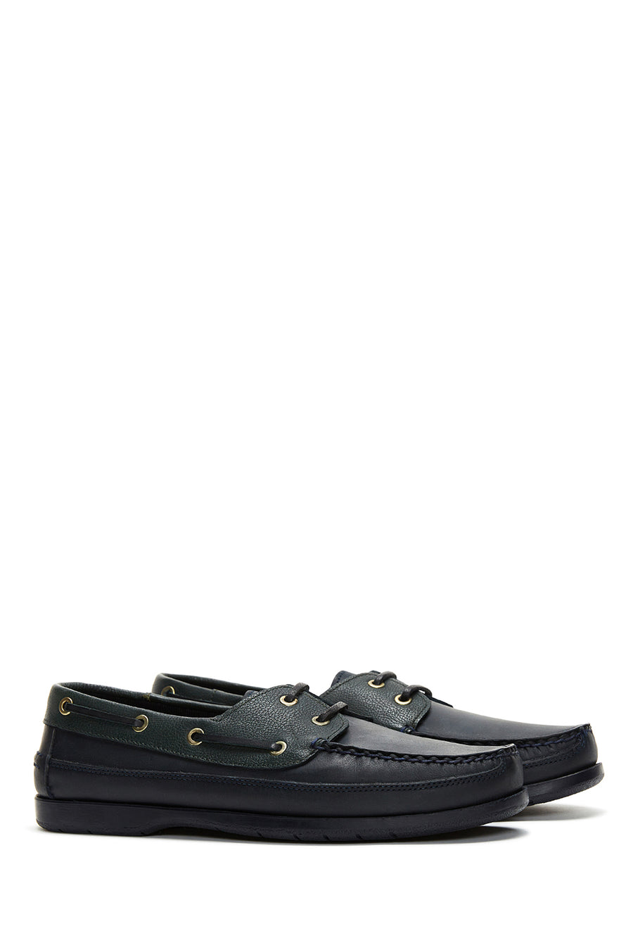 Men's Black Leather Casual Shoes