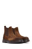 Men's Suede Leather Chelsea Boots | Derimod
